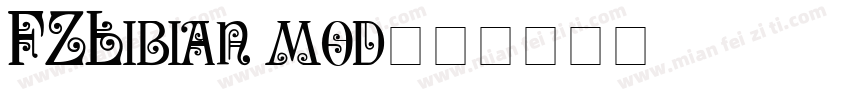 FZLibian mod字体转换